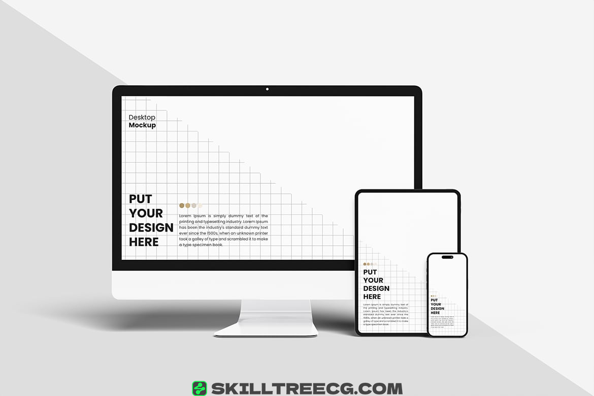 图片[3]-Multi Devices Mockup with Clean Background（649462）-技能树